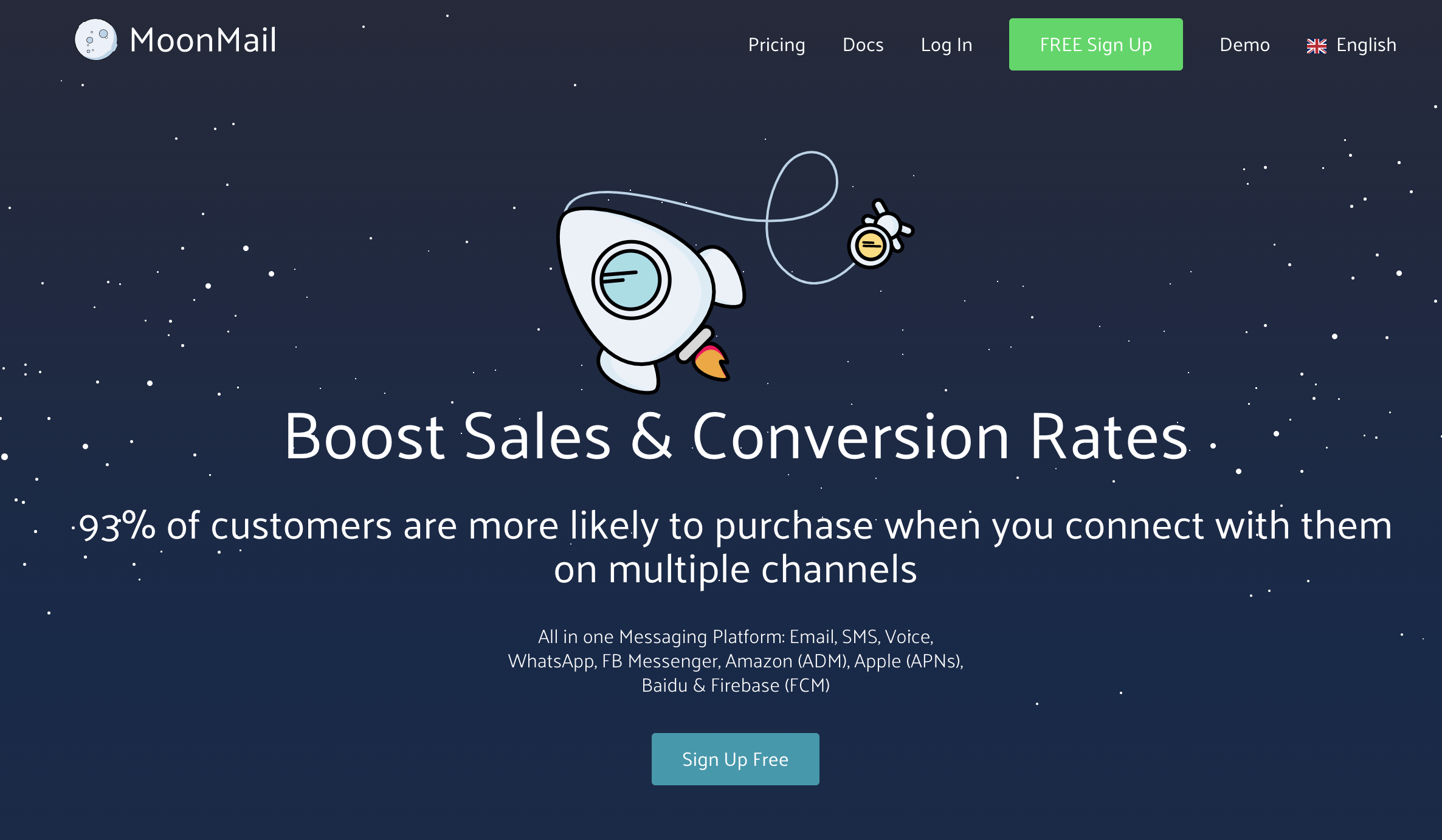 Moonmail - best email marketing services
