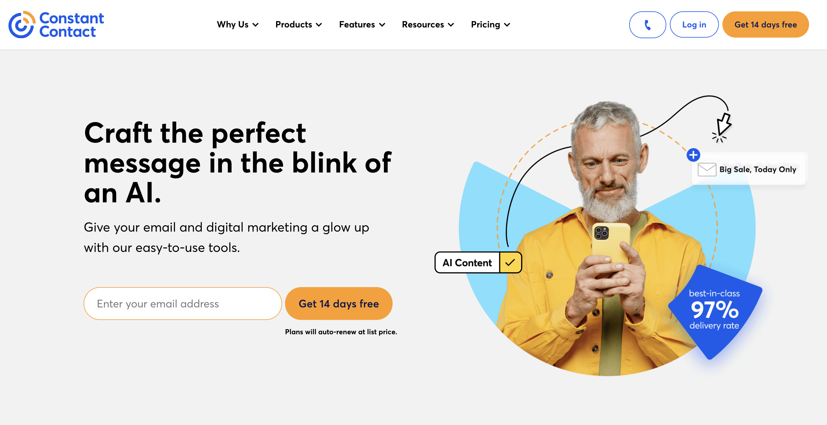 constantcontact - best email marketing services